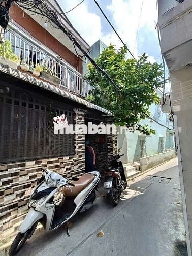Nhà Hẻm Thông, 48 m2, 2 Tầng, Tân Hoà Đông, Quận 6 Gần C. Mart Phú Lâm