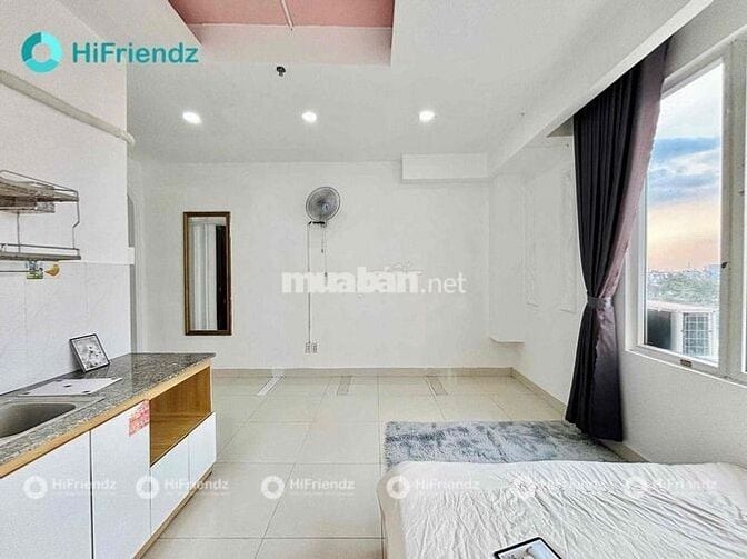 CHO THUÊ STUDIO CỬA SỔ FULL NỘI THẤT - ĐH CÔNG THƯƠNG - CELADON CITY