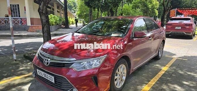 BÁN XE TOYOTA CAMRY 2016 2.0  MÀU ĐỎ ĐÔ, CHÍNH CHỦ