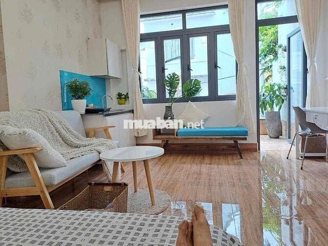 💎 Phòng đẹp 45m² full nội thất, ban công sáng, gần Phan Đình Phùng