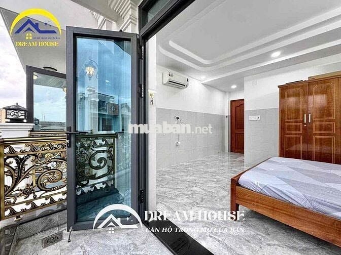 PHÒNG MỚI GIÁ RẺ CÓ SẴN NỘI THẤT - BAN CÔNG - THANG MÁY - NHÀ ĐẸP