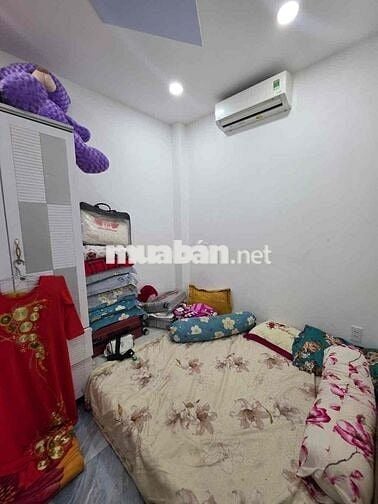 NHÀ 3 TẦNG 27m2 – TÂN HOÀ ĐÔNG -  SÁT VÁCH TÊN LỬA – HẺM XE HƠI 5M