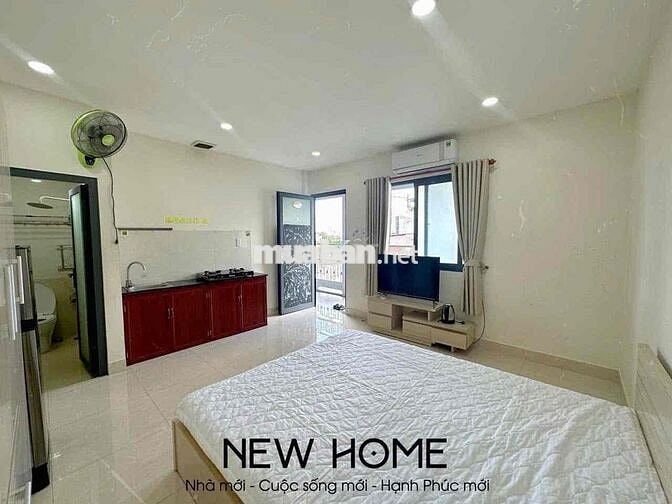 TRỐNG SẴN 1PN BANCOL TÁCH BẾP NGAY SÂN BAY , CÔNG VIÊN GIA ĐỊNH