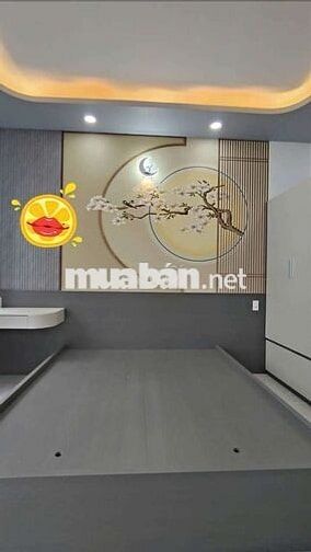 BÁN NHÀ HXH, XÂY MỚI HIỆN ĐẠI 4TẦNG 4PN 5WC, BẾP LỬNG NGƯỢC, GARA ÔTÔ