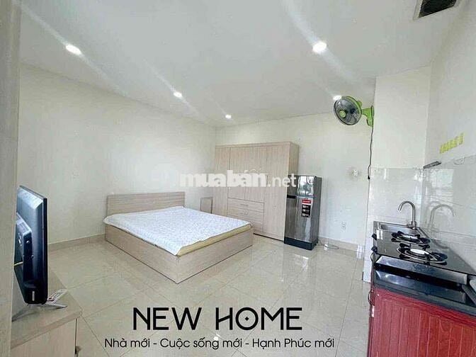 TRỐNG SẴN 1PN BANCOL TÁCH BẾP NGAY SÂN BAY , CÔNG VIÊN GIA ĐỊNH