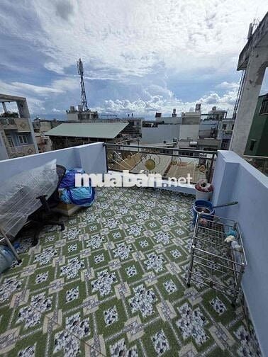 NHÀ 3 TẦNG 27m2 – TÂN HOÀ ĐÔNG -  SÁT VÁCH TÊN LỬA – HẺM XE HƠI 5M