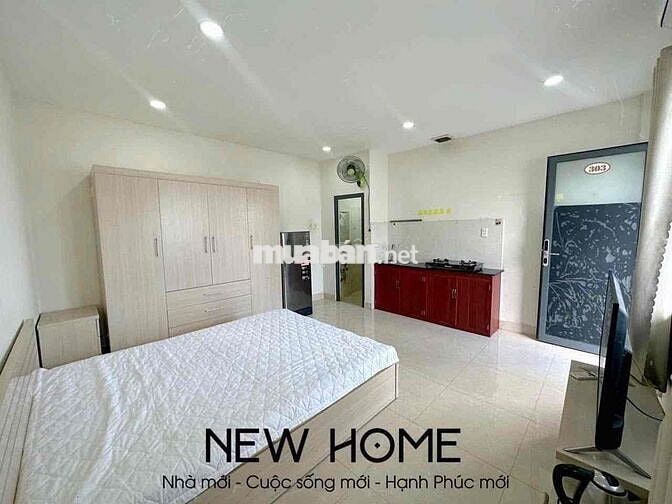 TRỐNG SẴN 1PN BANCOL TÁCH BẾP NGAY SÂN BAY , CÔNG VIÊN GIA ĐỊNH