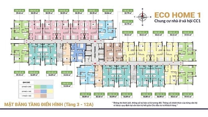 MỞ BÁN DỰ ÁN CHUNG CƯ NOXH ECOHOME 1 PHÚ MỸ
