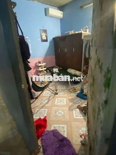 Nhà 123m cấp 4 gác lửngbđường thông gần chợ Đông Hòa Dĩ An