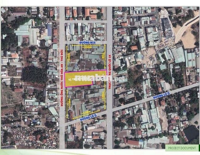 Căn hộ chung cư rộng 75m2 có 3 phòng ngủ, mặt tiền đối diện Quốc Lộ 1K