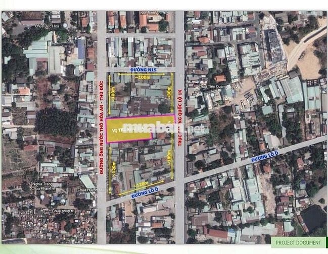 Căn hộ chung cư rộng 74m2 có 3 phòng ngủ, mặt tiền đối diện Quốc Lộ 1K