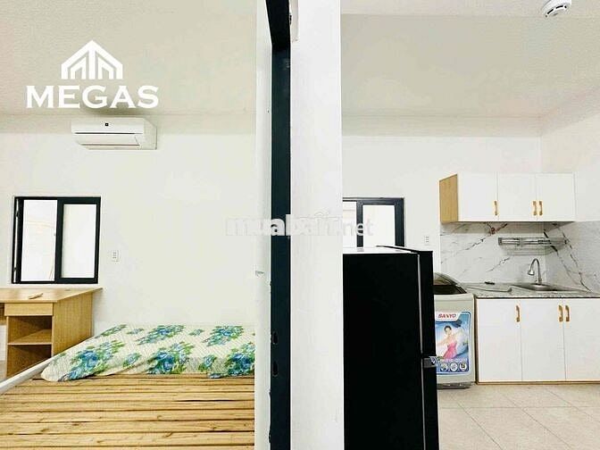 CĂN HỘ 1PN - SẴN NỘI THẤT ĐẦY ĐỦ - THANG MÁY - GẦN ĐẦM SEN