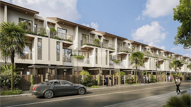 Nhà phố LA Home Long An – Vừa ở vừa kinh doanh – View kênh xanh 