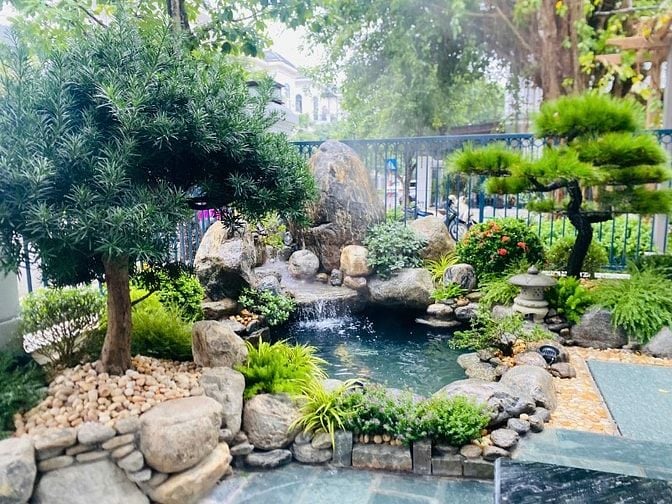 QUY TRÌNH THIẾT KẾ VÀ THI CÔNG HỒ CÁ KOI ĐÚNG TIÊU CHUẨN, KỸ THUẬT.