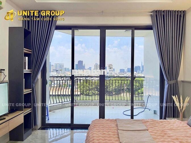 Studio Ban Công Mới Xây Gần Chợ Hoàng Hoa Thám-Etown Cộng Hoà Khu K300