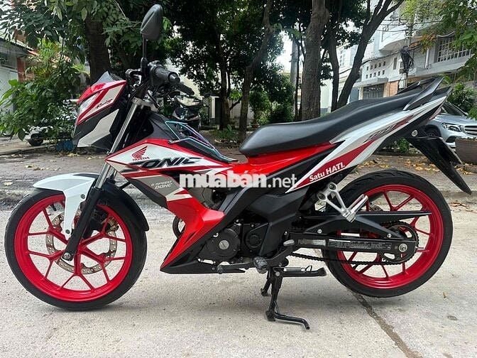 Sonic 2019 Màu trắng đỏ đen. xe đẹp.BSTP 1 đời chủ
