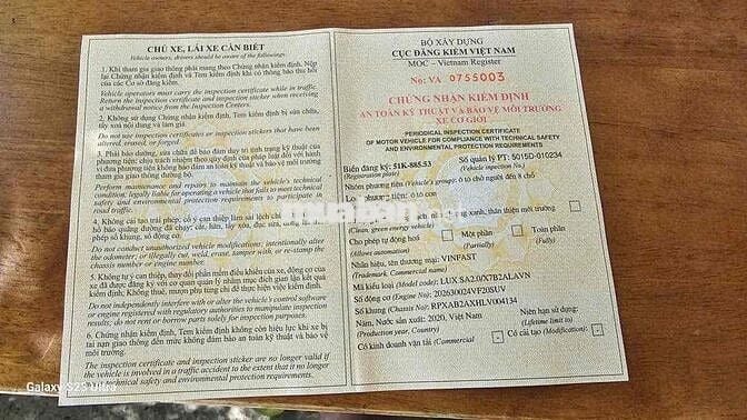 VinFast Lux SA2.0 2020 - 58000 km