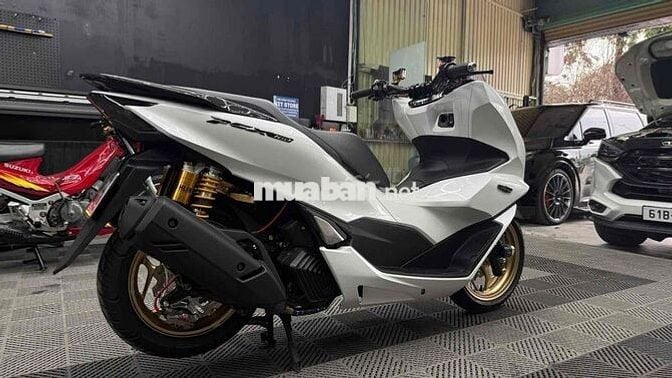 Pcx 160cc full đồ chơi, xác xe máy zin hạ lùn Bán
