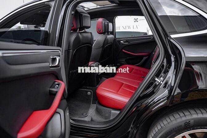 Porsche Macan 2021 màu đen ghế đỏ cực đẹp
