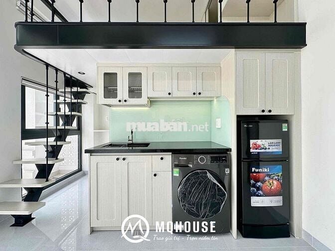 SIÊU PHẨM DUPLEX BAN CÔNG NGAY CV ĐẦM SEN - RỘNG 30M2 - FULL NỘI THẤT