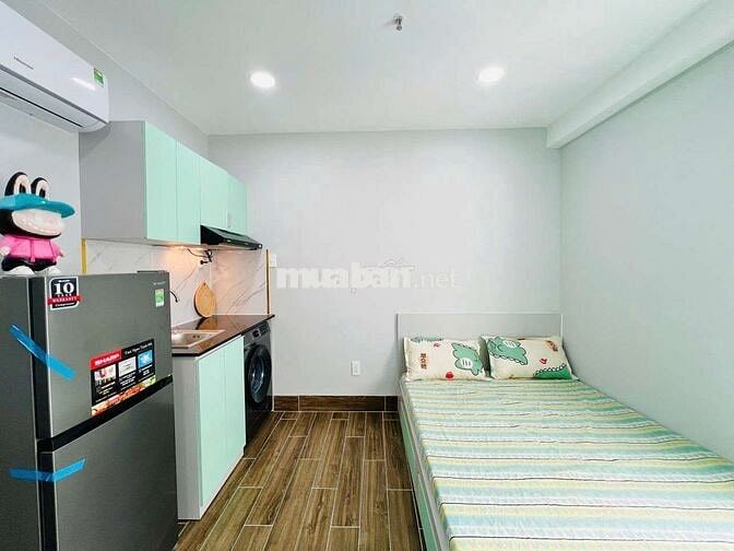 Căn hộ ngay Nguyễn Văn Lượng full nội thất giờ giấc tự do trung tâm