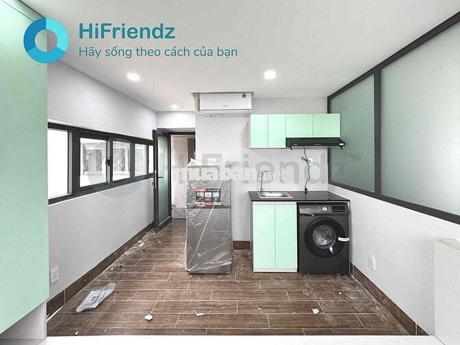 CĂN HỘ NGAY TRUNG TÂM GIÁ RẺ CÓ MÁY GIẶT RIÊNG, CỬA SỔ TRỜI THOÁNG MÁT