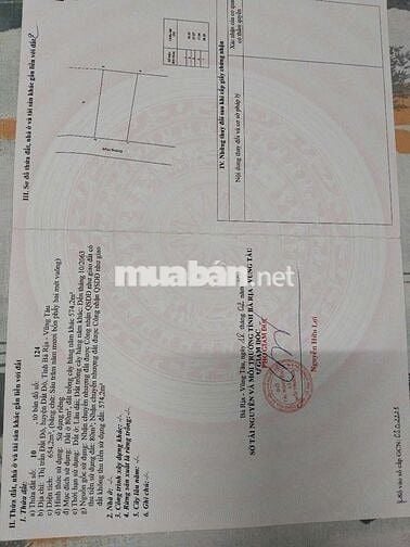 🔺Mặt tiền Lương Thế Vinh gần TL52 
Xã Đất Đỏ tp Hồ Chí Minh