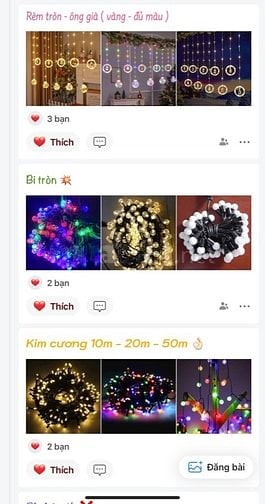Đèn trang trí - phụ kiện Noel và Tết . Bán lẻ rẻ như bán buôn