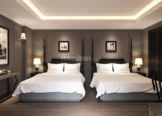 Cho thuê khách sạn TT Quận Ba Đình, 80 phòng