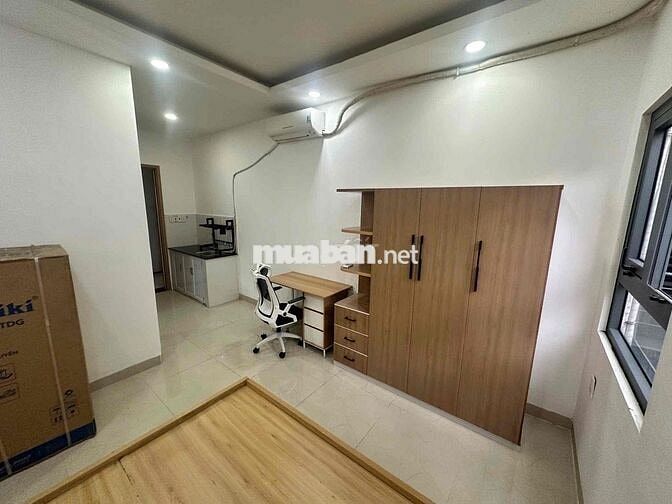 ⚜️Cho Thuê Studio Cửa Sổ Trời Đầy Đủ Nội Thất Ngay Bùi Đình Tuý