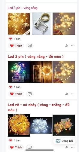 Đèn trang trí - phụ kiện Noel và Tết . Bán lẻ rẻ như bán buôn