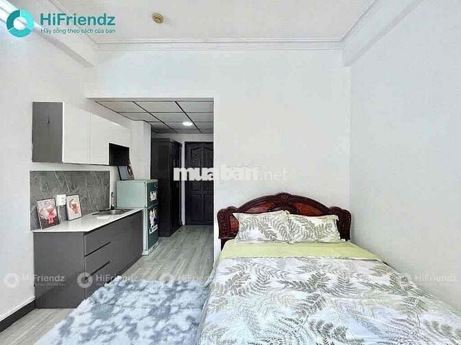 CHDV STUDIO 25M2 CỬA SỔ TRỜI FULL NỘI THẤT MẶT TIỀN ĐƯỜNG NGUYỄN TRÃI