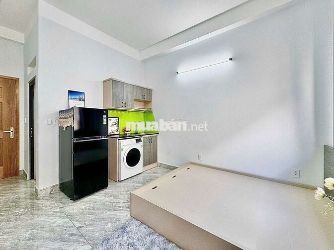 STUDIO FULL NỘI THẤT - MÁY GIẶC RIÊNG - BAN CÔNG - GẦN ETOWN - 5TR5
