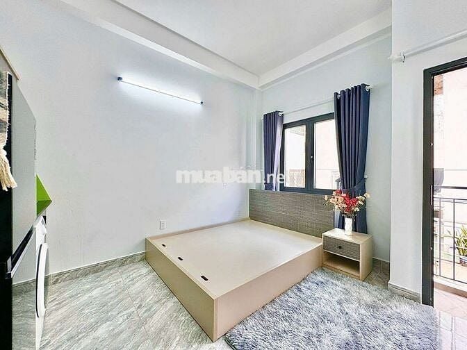 STUDIO FULL NỘI THẤT - MÁY GIẶC RIÊNG - BAN CÔNG - GẦN ETOWN - 5TR5