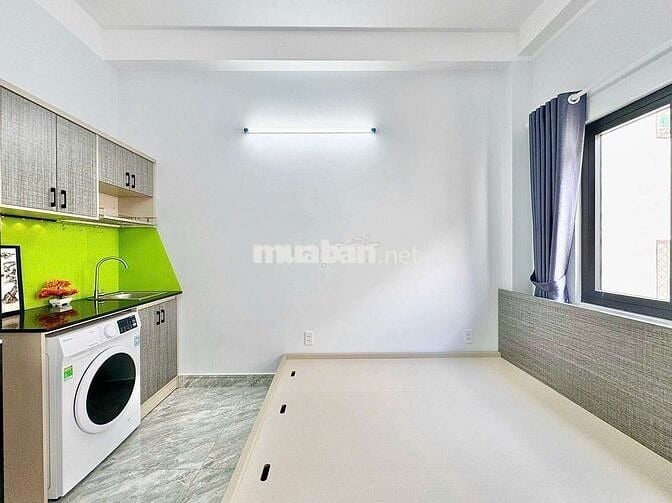 STUDIO FULL NỘI THẤT - MÁY GIẶC RIÊNG - BAN CÔNG - GẦN ETOWN - 5TR5