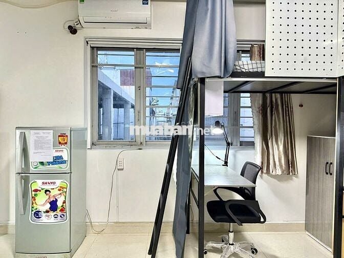 Ký túc xá Cao cấp Bình Thạnh ngay sát VLU CS3 dạng Duplex mini MỚI 💯%