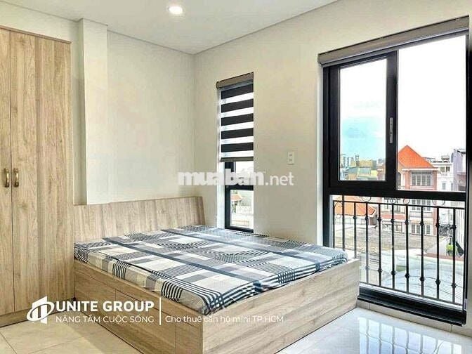 Cho thuê căn hộ mini ban công thoáng full nội thất gần sân bay - CV Ho