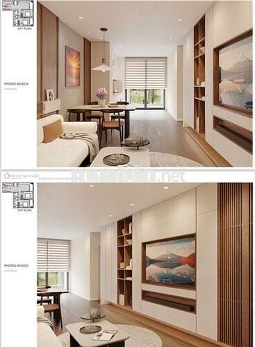 Căn hộ cao cấp 2 PN-70m2 - 6,65 tỷ Dự án TMC Smart Home Tây Hồ Tây