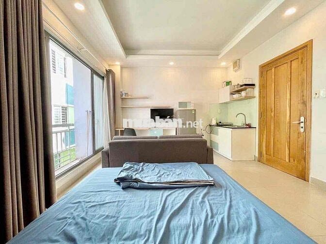 Cho thuê căn hộ mini ban công thoáng full nội thất gần sân bay - CV Ho