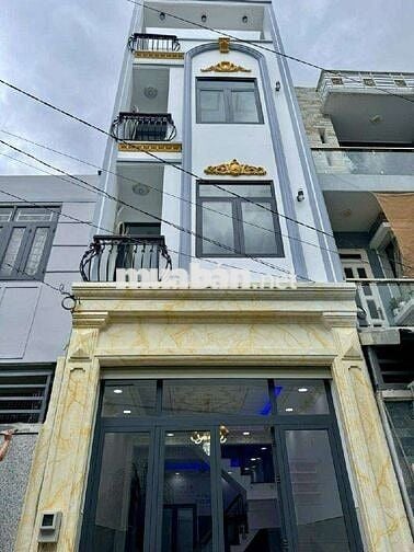 B nhà 4 tầng 60m gần aeon tân phú