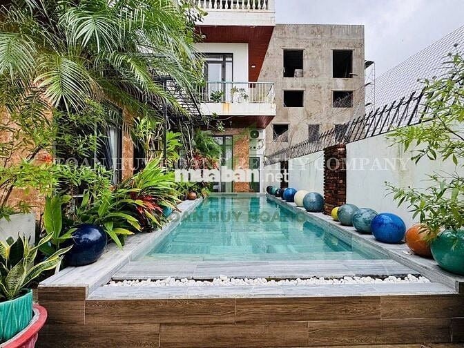 VILLA GẦN SÔNG HÀN – GẦN CẦU THUẬN PHƯỚC 4 PN HIỆN ĐẠI CÓ HỒ BƠI