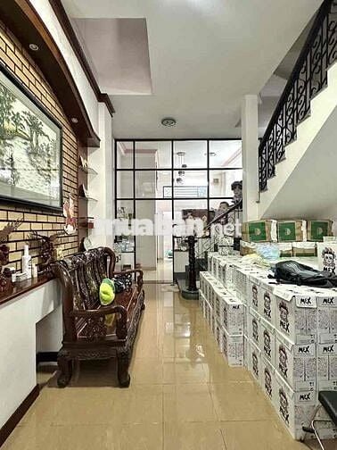 Nhà 80m2-Hẻm Xe Hơi 10m-4 tầng-Nguyễn Gia Trí Bình Thạnh