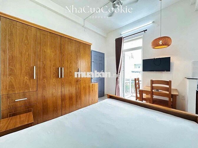 Căn hộ mini Full nội thất giá hạt dẻ Ngay Cv Gia định - Nha ga T1 ✨