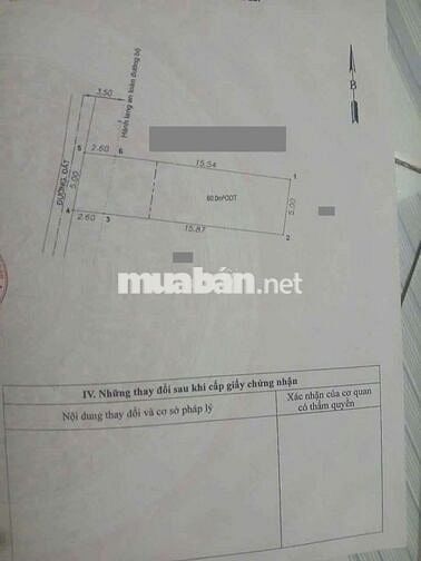 Đất gần khu dân cư Tứ Hải phường Tân Đông Hiệp Tp Dĩ An