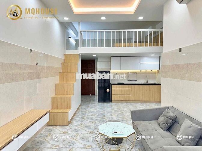 Duplex ban công, máy giặt riêng, full NT ngay Đầm Sen, phòng rộng, mới