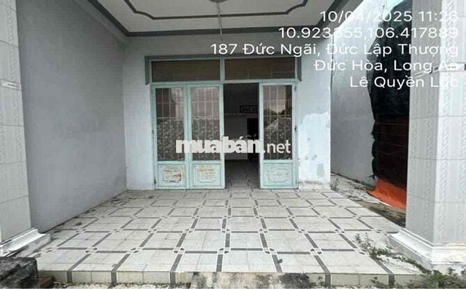 Bán gấp nhà kiên cố tại Đức Lập Thượng, Đức Hoà, Long An, giá 2.285 tỷ