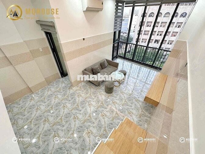 Duplex ban công, máy giặt riêng, full NT ngay Đầm Sen, phòng rộng, mới