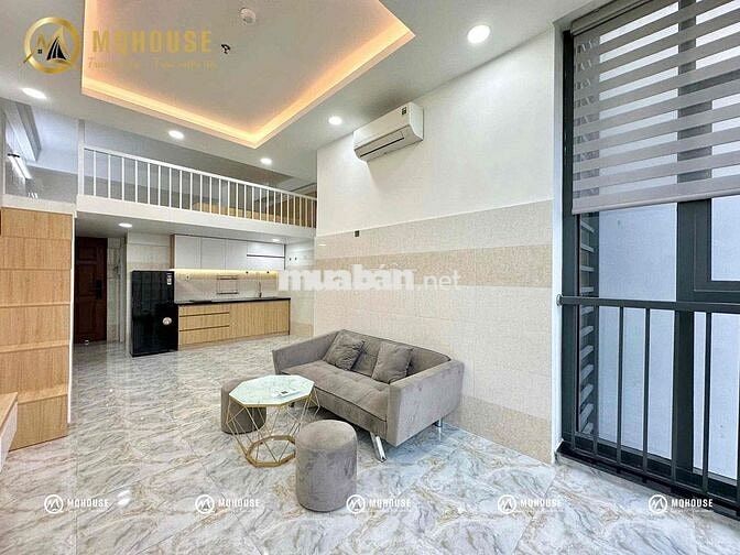 Duplex ban công, máy giặt riêng, full NT ngay Đầm Sen, phòng rộng, mới