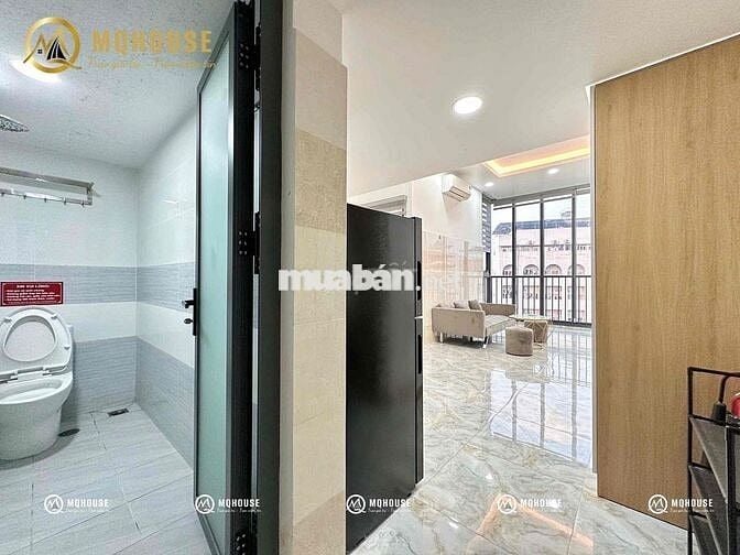 Duplex ban công, máy giặt riêng, full NT ngay Đầm Sen, phòng rộng, mới