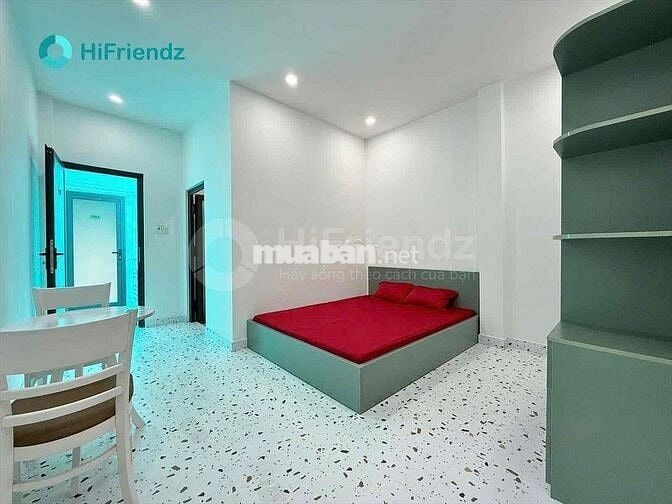 CHO THUÊ PHÒNG CÁCH SÂN BAY TÂN SƠN NHẤT 5 PHÚT ĐI XE FULL NỘI THẤT